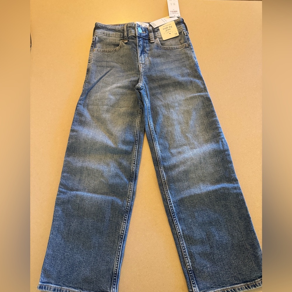 Abercrombie Kids Denim Wide Leg Jeans